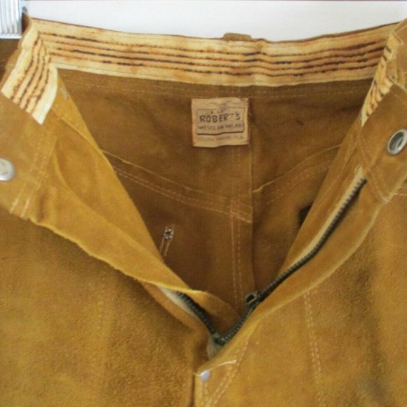 Women's Robert's Western Wear Suede Pants 26" W x 31" L - Picture 6 of 11